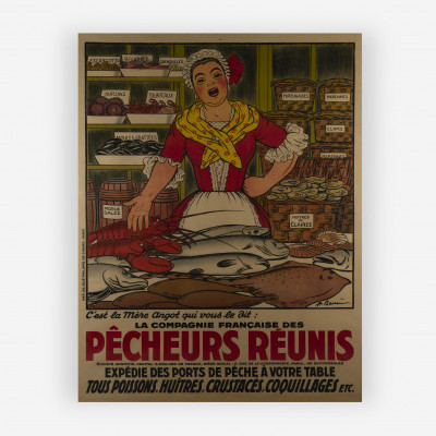 Image for Lot Adrien Barrère -   Pêcheurs Reunis