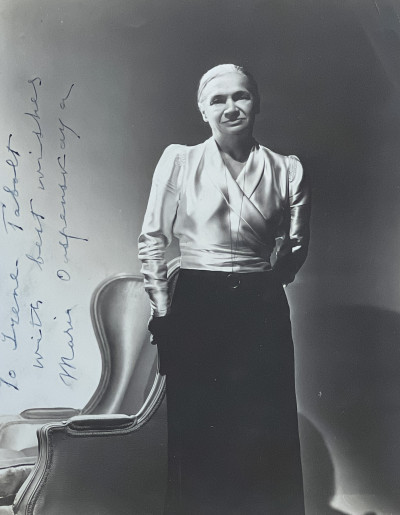 Maria Ouspenskaya Signed Photograph
