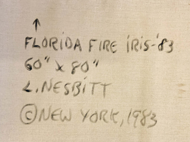 Lowell Nesbitt - Florida Fire Iris