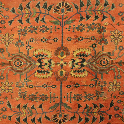 Image for Lot Persian Carpet First Half 20th C 6&apos; 10&apos; x 10&apos; 8