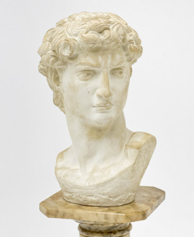 Image for Lot Classical Style Bust after Michelangelo&apos;s David