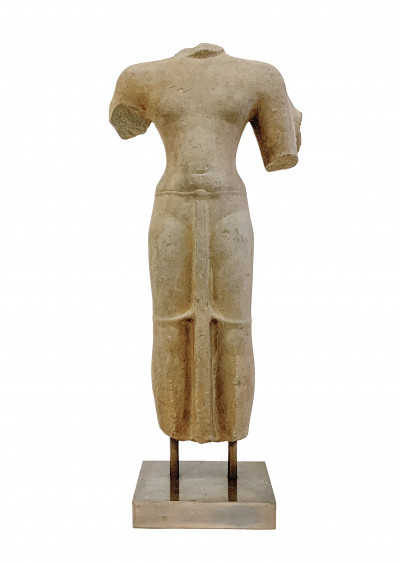 Image for Lot Khmer Sandstone Figure