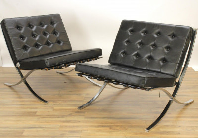 Pr Mies Van der Rohe Style Barcelona Chairs