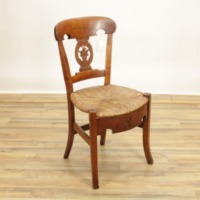 Image 4 of lot 3 French Provincial Beechwood Side Chairs