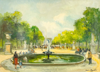 Image for Lot Charles Blondin - Luxembourg Jardins