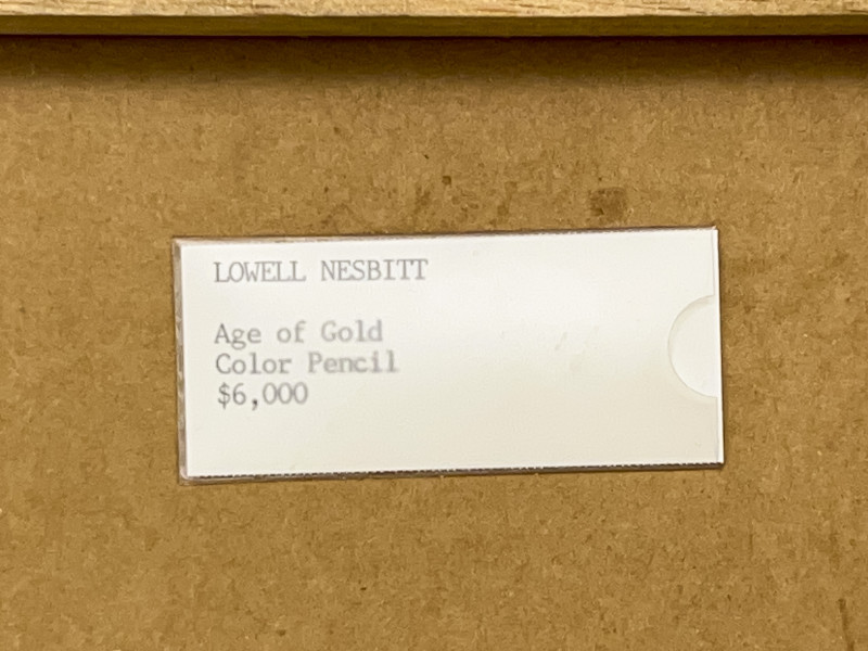 Lowell Nesbitt - Age of Gold