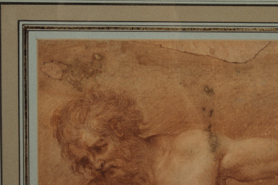 After Francesco de Maria (16th/17th Century) - Figure Study for a Neptune
