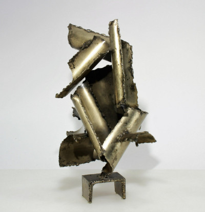 Image for Lot Marcello Fantoni - Brutalist Metal Sculpture