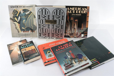 8 Books - Art Deco