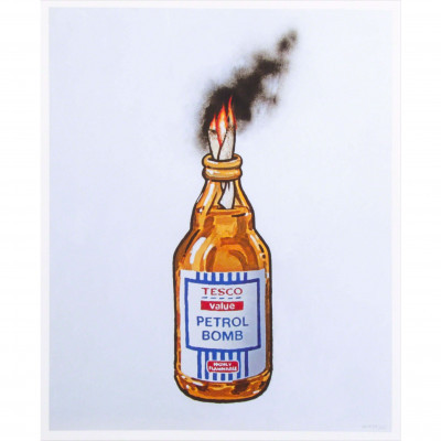 Banksy - Tesco Petrol Bomb