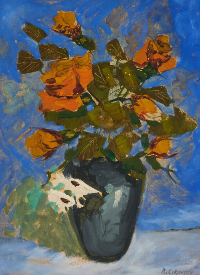 Nicolai Cikovsky - Flower Vase