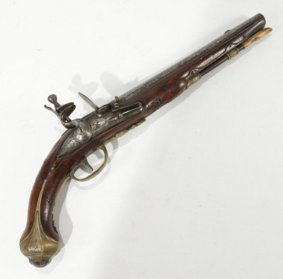 Image for Lot Mouillet Percussion Dueling Pistol