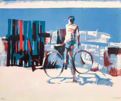 Title Nicola Simbari - Bike Rider / Artist