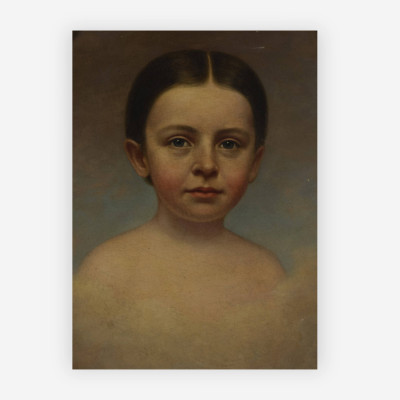 Image for Lot American School - Portrait of a Child as an Angel