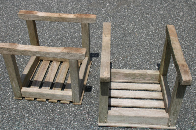 Smith  Hawken Bench  2 Small Benches