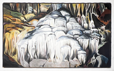 Lowell Nesbitt - Titania’s Veil, Luray Caverns, VA