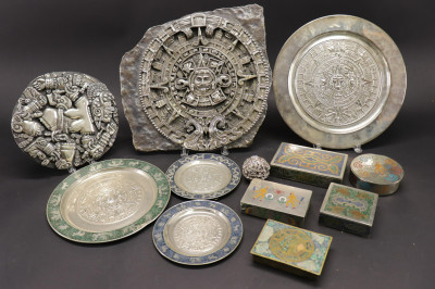 Image for Lot 11 Mexican Metalwares
