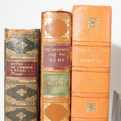 Image 3 of lot 27 Leather Bound Volumes