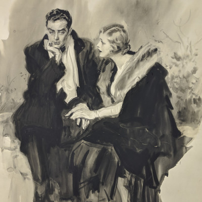 Image for Lot James Montgomery Flagg - Young Couple