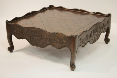 Image for Lot Baker French Provincial Style Oak Coffee Table