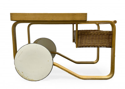 Image for Lot Alvar Aalto - Tea Trolley 900