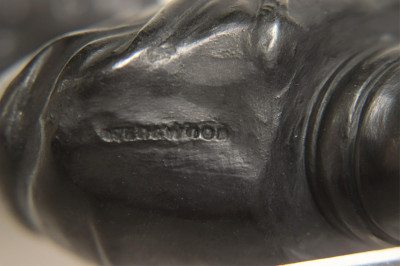 Image 8 of lot 3 Wedgwood Black Basalt Busts