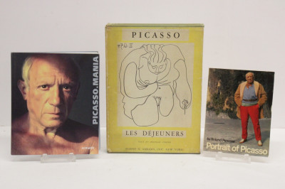Image for Lot 3 Books Picasso