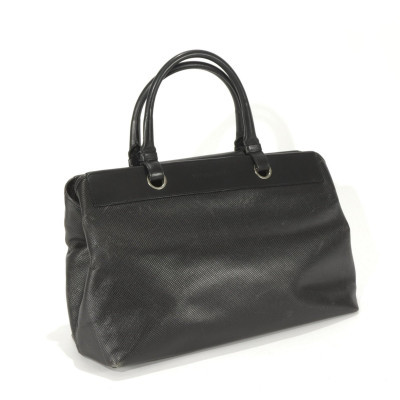 Image for Lot Bottega Veneta Black Leather Handbag