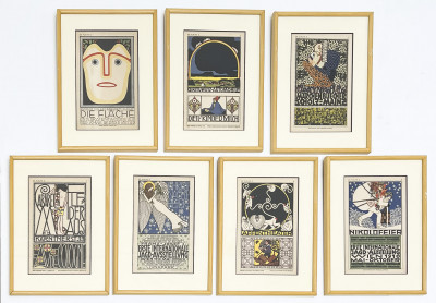 Image for Lot Die Fläche Prints, Group of 7