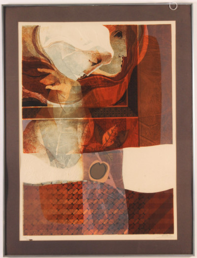 Image for Lot Alvar Sunol -  Abstract lithograph