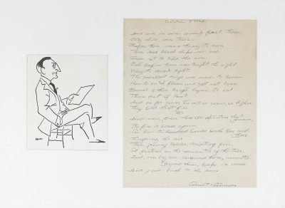 Title Untermeyer Signed Poem / Artist