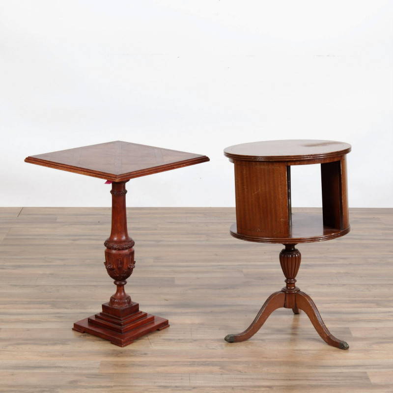 Image 1 of lot 2 Georgian Style Side Tables