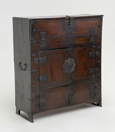Image for Lot Asian Tansu Cabinet