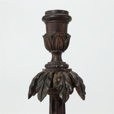 Image 4 of lot 2 Pairs Classical Candlesticks