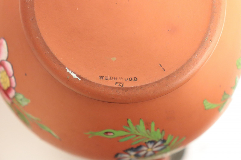 Image 4 of lot 3 Wedgwood Rosso Antico Containers