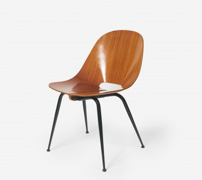 Image for Lot Carlo Ratti for Società Compensati Curvati, plywood chair