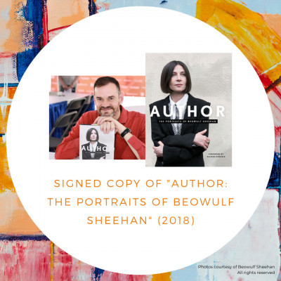 Signed copy of AUTHOR: The Portraits of Beowulf Sheehan (2018)