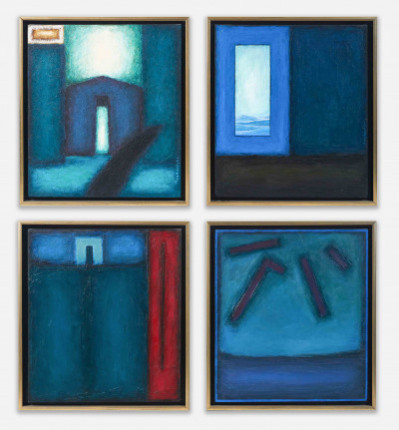Image for Lot Unknown Artist - Group of Compositions in Blue
