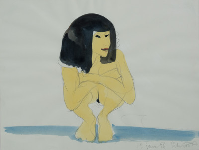 Image for Lot Ben Schonzeit - Nude Study: 19 June &apos;86