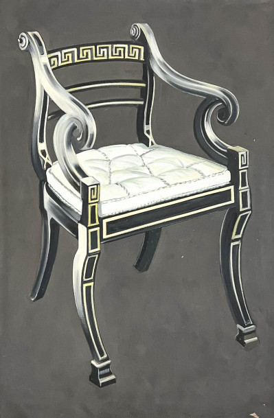 Title Lowell Nesbitt - Chair / Artist
