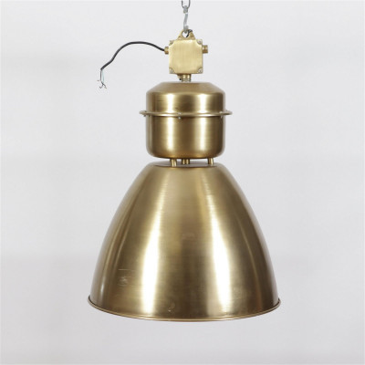 Image for Lot House Doctor Industrial Brass Lantern