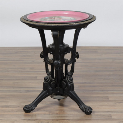 Image for Lot Aesthetic Movement "Sevres" Center Table, 19th C.