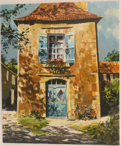 Image for Lot Michael Sanders - House in Provence with Bike