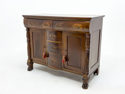 Title American Empire Style Sideboard / Artist