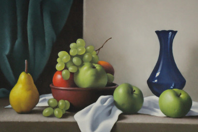Image for Lot Christopher Cawthorn  Still Life with Apples