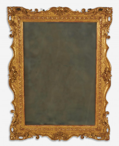 Louis XV style - Giltwood  Mirror
