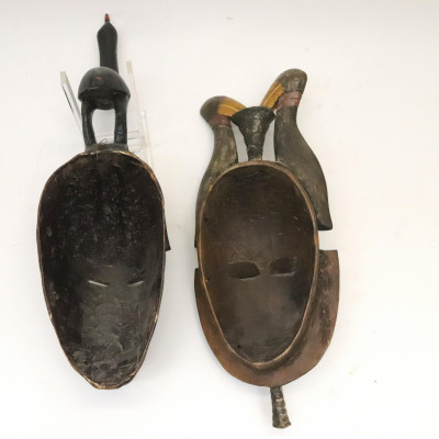 Image 9 of lot 10 African and Asian Tribal Masks