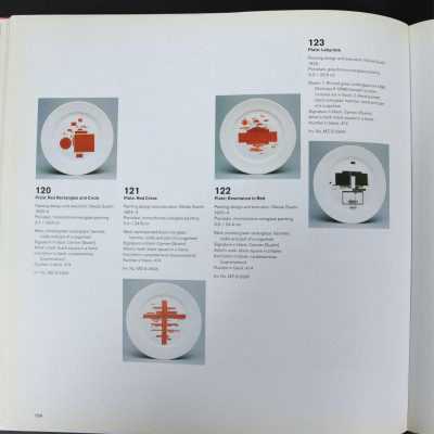 Image 6 of lot 3 Plates; Jean Cocteau, 2 Russian Porcelain & Book