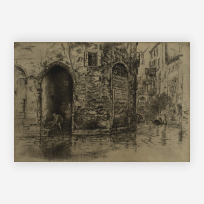 Image for Lot James Abbott McNeill Whistler -  The Two Doorways, from first Venice Set