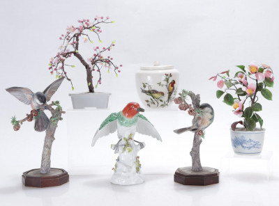 Title Royal Worcester Chickadees, Kalk Bird, Figurines / Artist